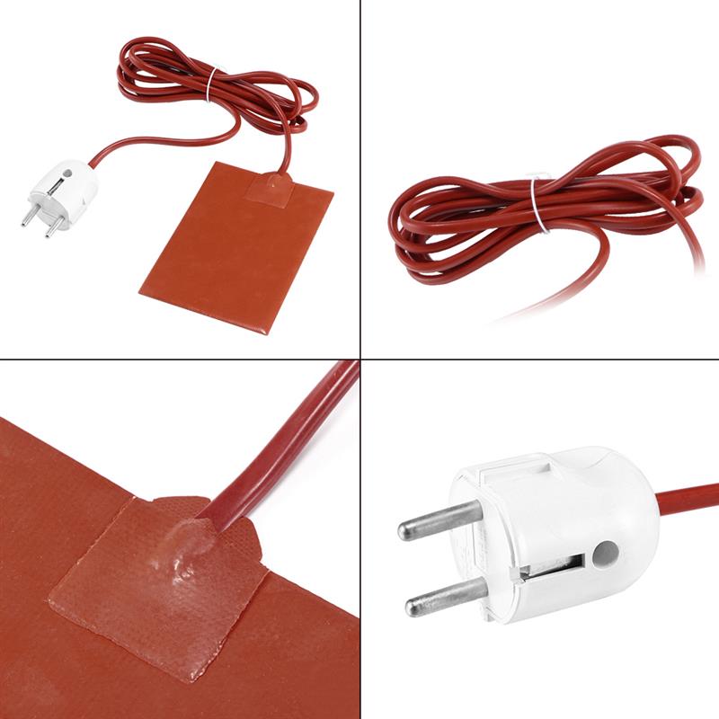 1Pcs 220V 150W Hydraulic Tank Heater Durable Easy Installation Hydraulic Tank Heating Pad Continuous Insulation