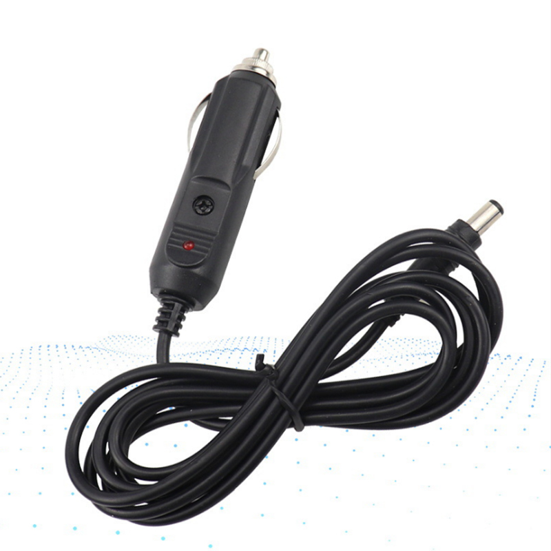 12V Auto Auto Led Man Sigarettenaansteker Plug Connector Met Zekering & Draad Power Charger Adapter Socket Plug voor Auto