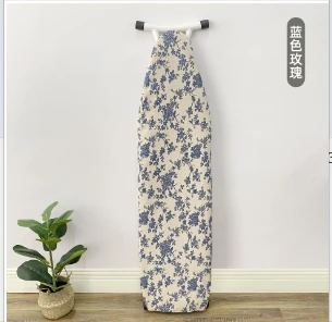 Funda de repuesto para tabla de planchar de lona con estampado de flores de flamenco, lavable, antideslizante, aislante térmico, Protector para mesa, 140x50 cm