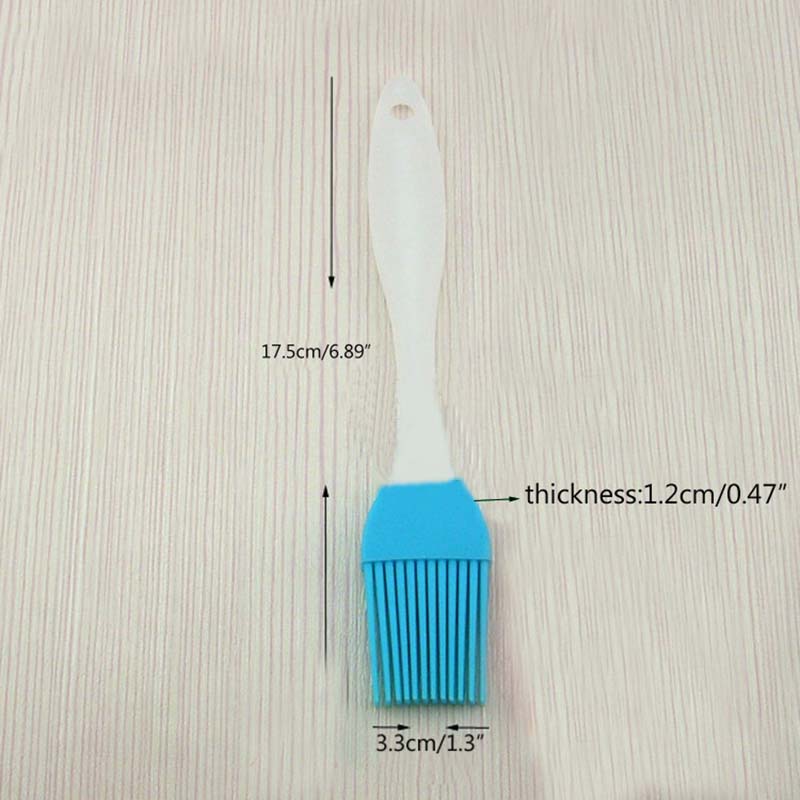 Outils de gâteau de brosse d'huile liquide de Silicone qui respecte l'environnement beurre pain pâtisserie brosse BBQ ustensile Sauce/vinaigre cuisson outils de cuisson F0008