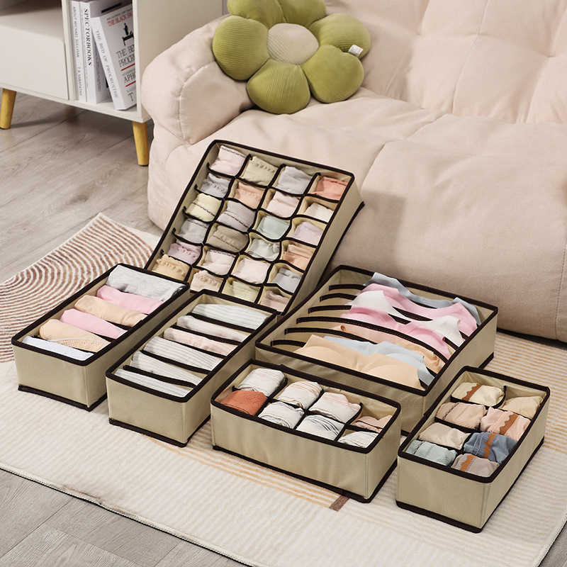 Cajón de armario para dormitorio, organizador de ropa interior, calcetines, sujetador, cajas de almacenamiento de ropa, armarios, ropa interior, calzoncillos, caja de almacenamiento para sujetador