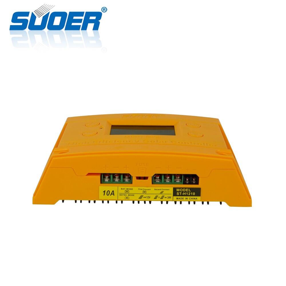 Suoer【MPPT Lading Controller】 Solar MPPT Lading 12v 10A Intelligent Solar Laadregelaar (ST-H1210)