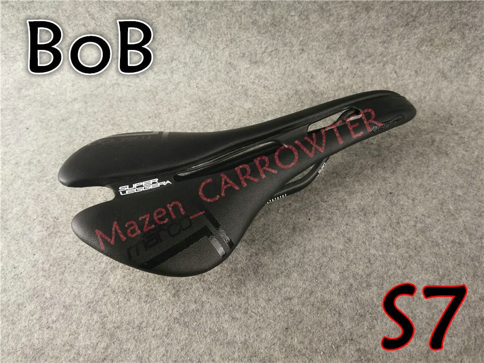 Full Carbon Fiber Zwart-Wit 3K Glossy Colnago Carbon Racefiets Zadel Zetel: S7