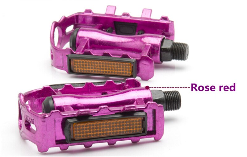 Cycling Pedals Pedales Cliclismo MTB Fixed Gear Ball Pedal Bici Mountain Bike common Black/Silver/Rose/Blue Road Bicycle Pedal