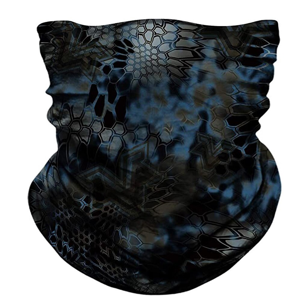 Unisex Print Outdoor Magic Scarf Headwear Bandana Sport Tube UV Face Workout Hiking Clothing Accessories: C