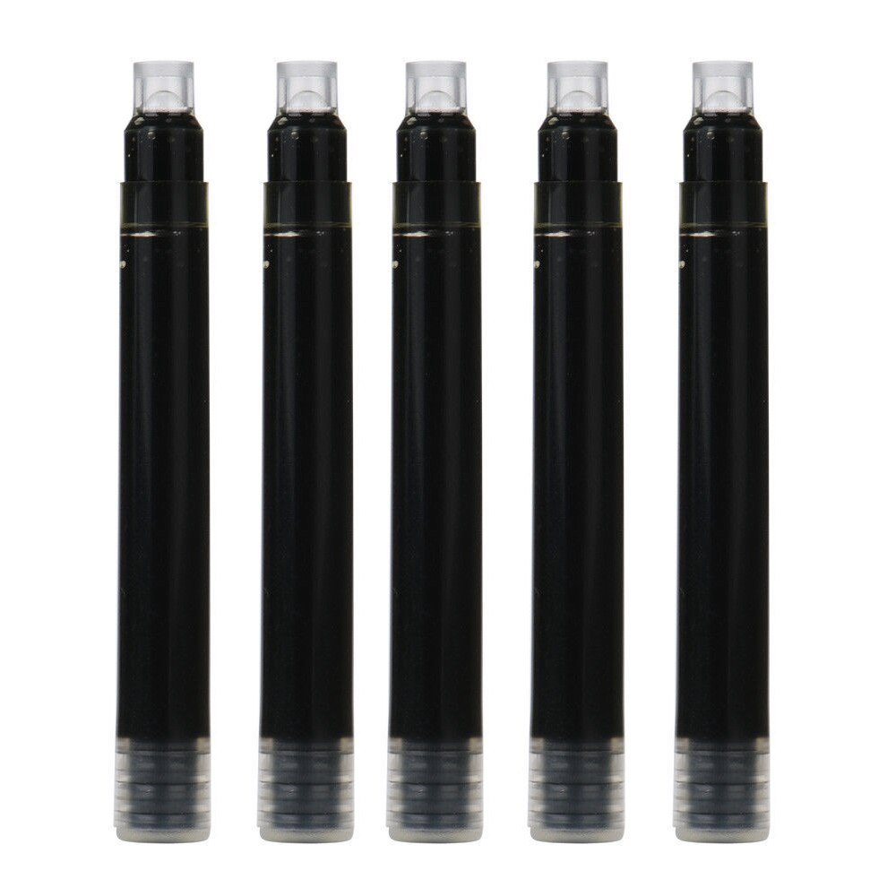 Sosw-Jinhao Voor Vulpennen 25 Stuks Internationale Size Pen Inkt Zwart