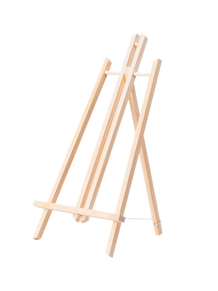 Mini Wood Display Easel Oil Painting Easel Wooden Stand Folding Photo Frame Display Stand Desktop Desk Sketch Painting Supplies