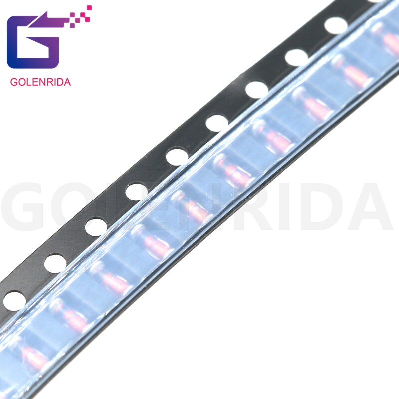 100PCS SMD Switching Diode LL4148 1N4148 glass cylinder 1206 package