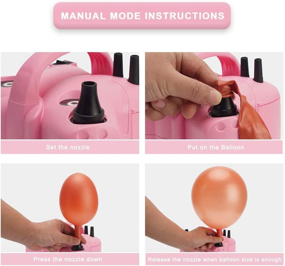 110v-220v HF-698PLUS butterfly Electric Balloon Pump Air Blower Party Balloons Decoration Portable Balloon Machine