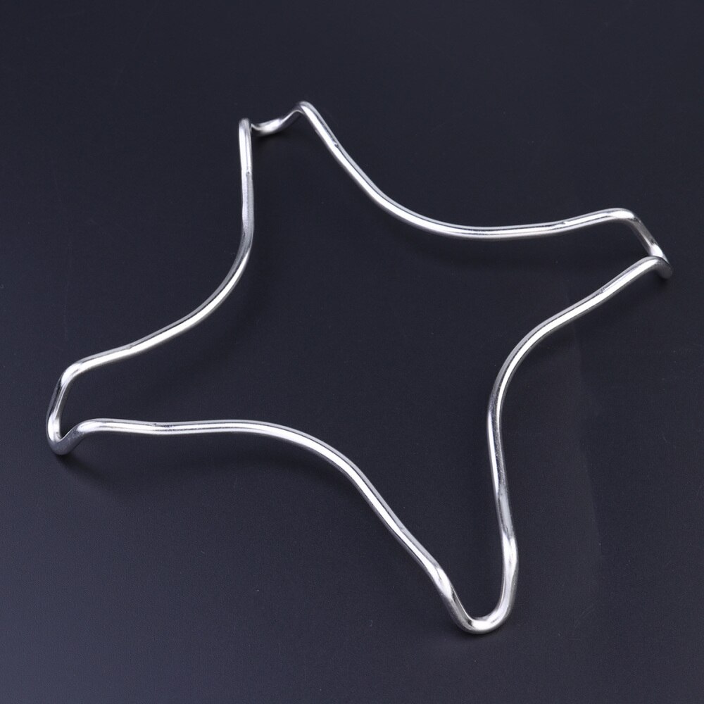 Practical Gas Stove Stand Stainless Steel Gas Stove Rack Durable Small Pan Support Rack for Home Kitchen