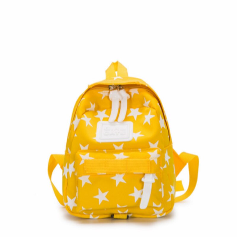 Smålåve skoleveske nylon stjerneprint mini ryggsekk søt baby skulderveske