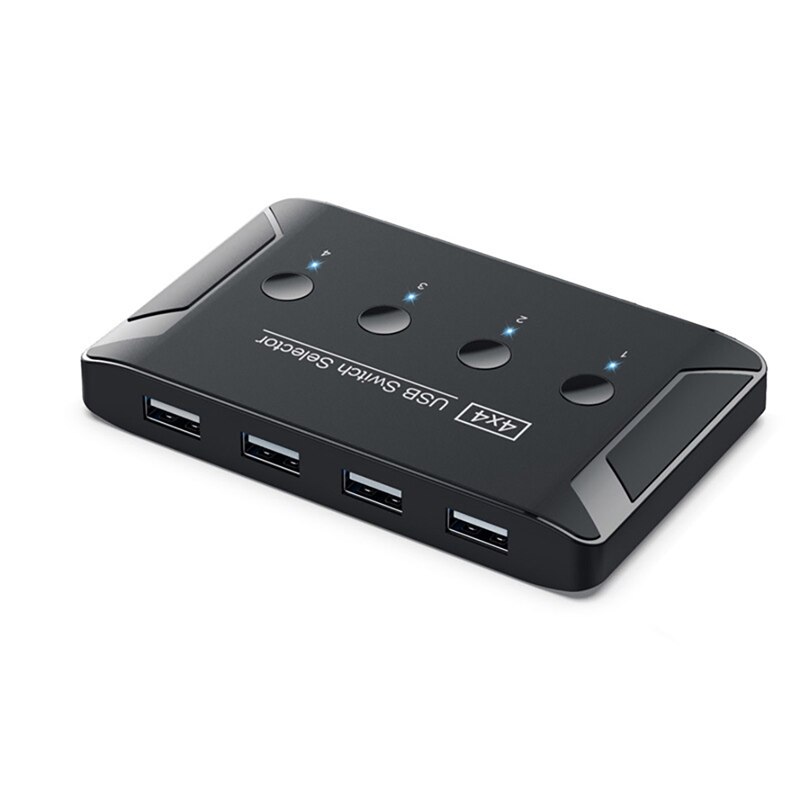 T28 Switch USB Switch 4 USB Devices Peripheral Switcher 4 Port USB