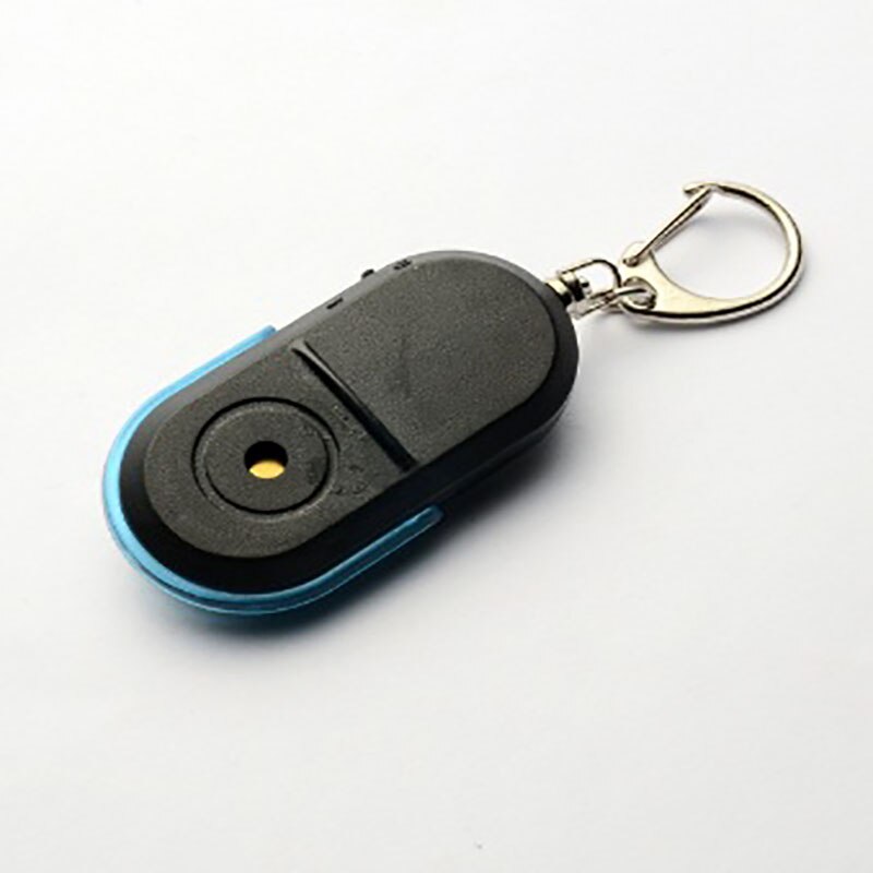 Aankomst Draadloze 10m Anti-Verloren Alarm Key Finder Locator Sleutelhanger Whistle Sound Met LED Licht Mini Anti lost Key Finder