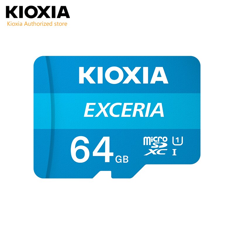 (Formerly Toshiba)Kioxia 256GB/128G/64G microSD Exceria Flash Memory Card U1 R100 C10 Full HD High Read Speed 100MB/s TF card