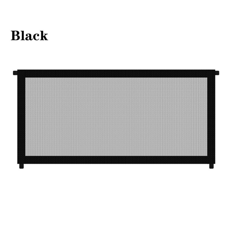 Pet Barrier Fences Portable Folding Breathable Mesh Dog Gate Pet Separation Guard Isolated Fence Dogs Baby Safety Fence: Default Title