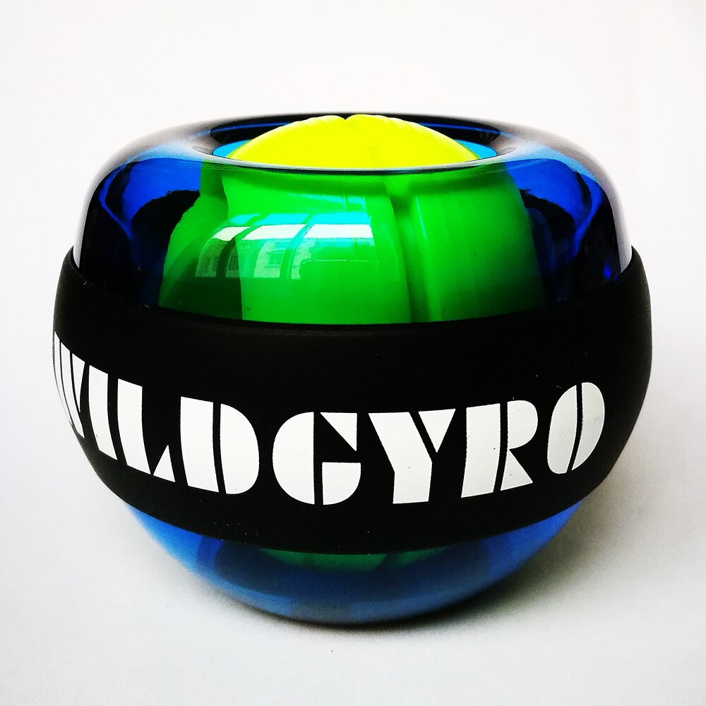 Resbo håndbold gyroskop kraft kugle spinning magt håndled rotor gym hånd træner gyro bold fitness træning: Blå