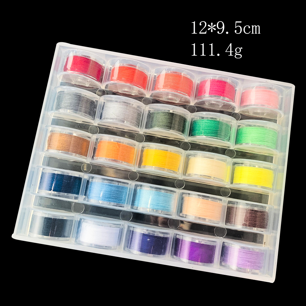 25 Color Handmade DIY Gold and Silver Wire Embroidery Thread Hand-woven Thread Box Color Embroidery Thread Home Sewing Thread