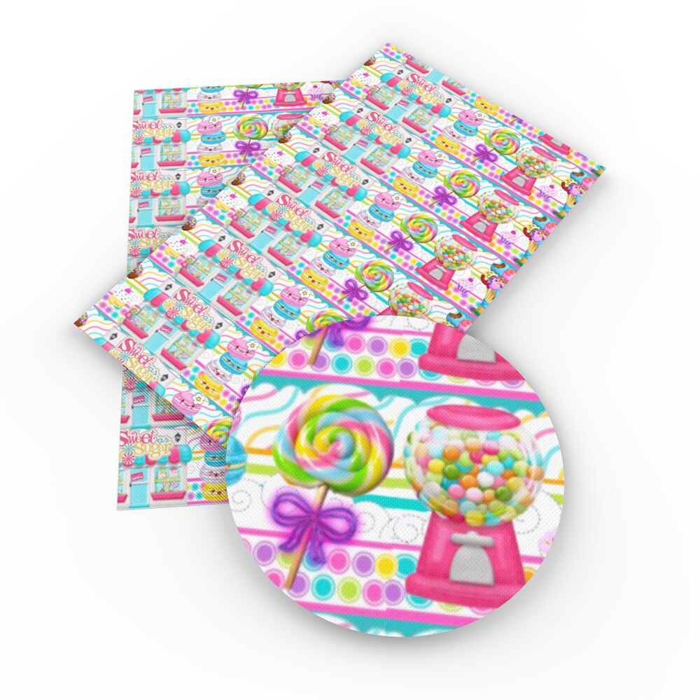 David accessoires 30 x 140cm snoep ijs taart imitatie kunstmatig synthetisch leer stof diy naaien kleding tassen knoop-strik ,c4413: 1065489004