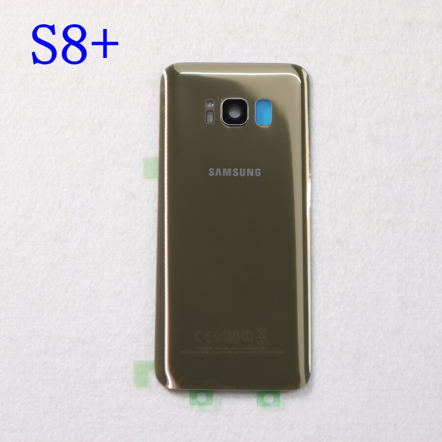 Cover posteriore in vetro per SAMSUNG Galaxy S8 G950, custodia posteriore in vetro G950FD S8 Plus S8 G955, G955FD, G955FD, G955FD: S8 Plus Gold