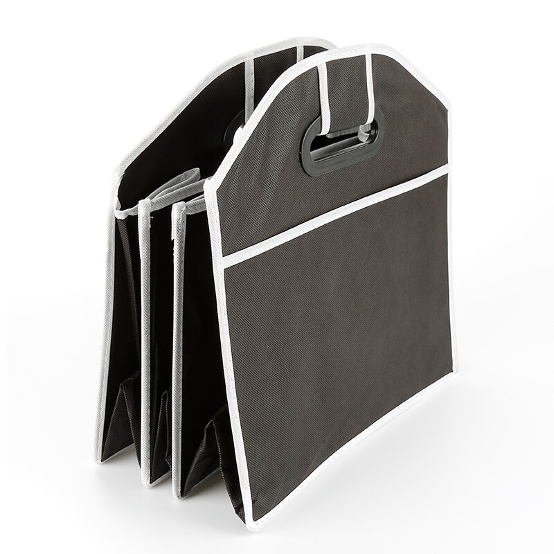 Car Storage Collapsible Storage Folding Trunk Cargo Caddy Organizer With 3 Compartments Great For Ford Hyundai Auto Car Truck