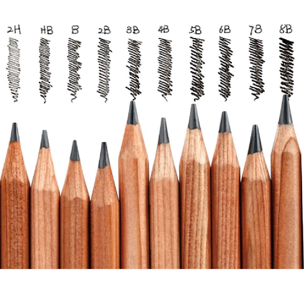 21/29Pcs Sketching Drawing Art Tool Set with Charcoal Pencils Sketch Tools JR Deals