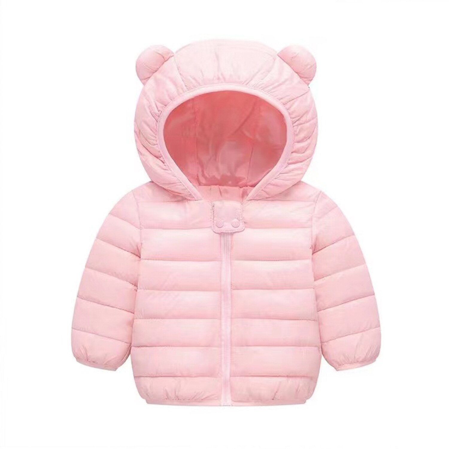 Babysylsrl crianças inverno quente algodão-casaco acolchoado para meninos e casacos de bebê com chapéus para roupas de menina babi: YPJ-MYDMZ-FS / 9 m
