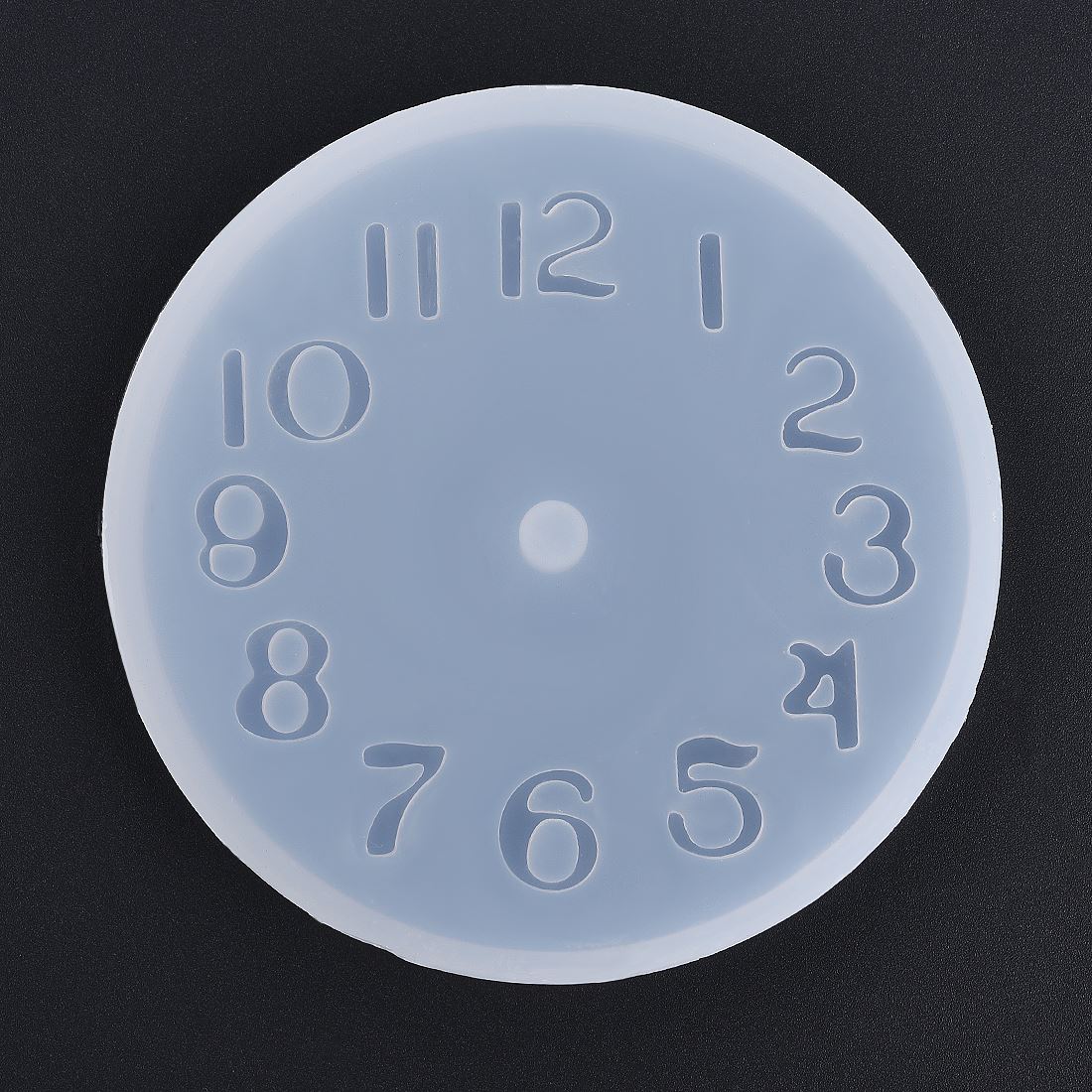 Silicone Mold Clock Resin Epoxy Mold For DIY Horoscope Roman Numerals Zodiac Clock Molds Home Decoration Jewelry Making Tools