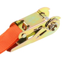Ratchet Tie Down With Hook Cargo Strap Quick Release Ties With Tensioner
