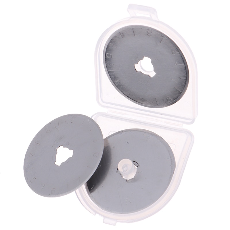 2/5Pcs 28mm Rotary Cutter Blades Sharp Leather Blade Replacement Blade Fits For OLFA Fiskars DAFA Truecut Cutter Patchwork Tools