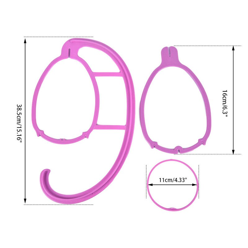 Hanging Wig Stand Portable Plastic DIY Hats Hanger Detachable Display Hair Dryer Holder Tool For Long & Short Wigs