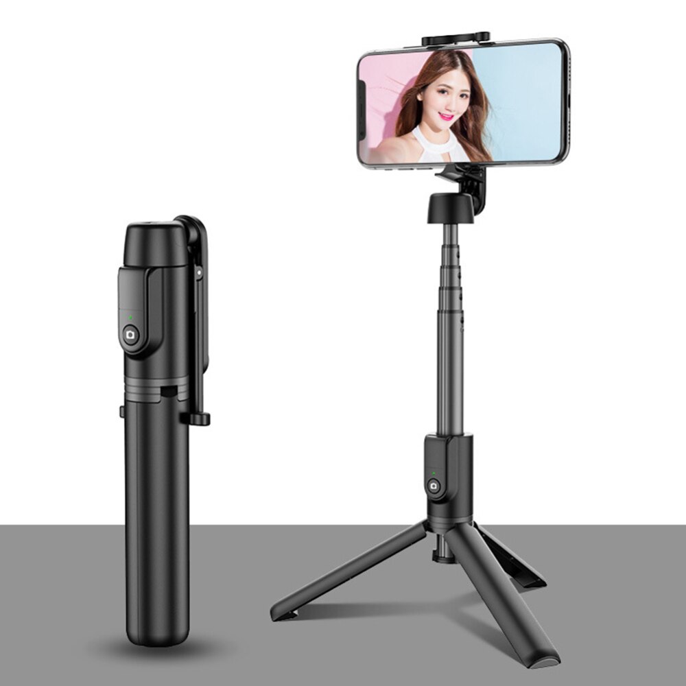 Bluetooth Met Knop Selfie Stok Statief Selfie Stick Voor Samsung Note 8 9 S9 Selfie Stick Voor Iphone 6 7 8 Plus