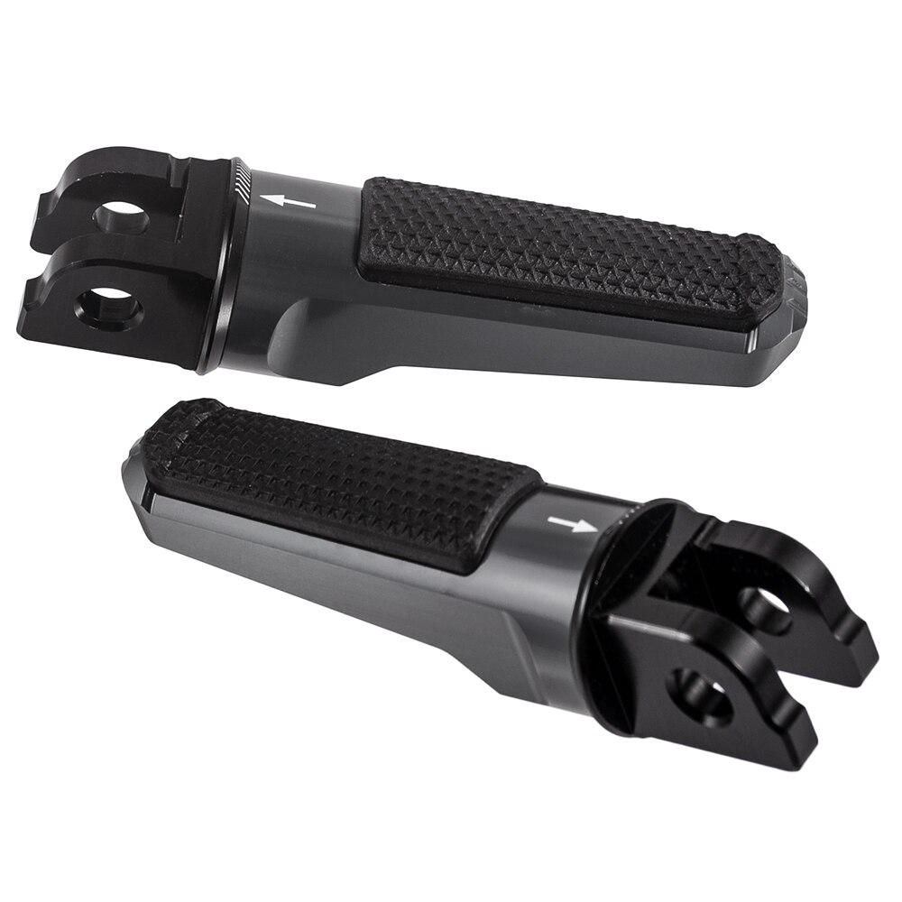 Motorcycle Foot Pegs Front Pedals Rider Footrest Accessories for R nineT Racer for S1000R for S1000RR: Titanium