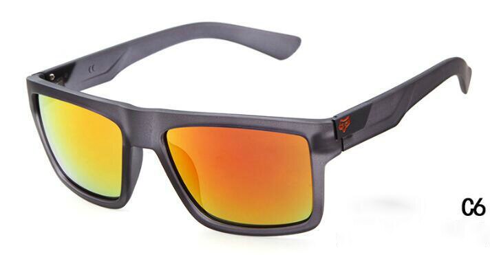 Klassische Quadrat Sonnenbrille Männer Frauen draussen Sport Bunte Gläser Goggle sonnenbrille UV400