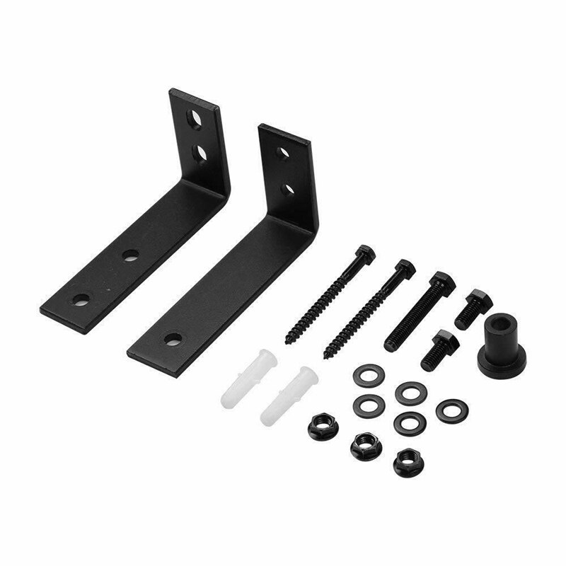 Stål bypass beslag vægmontering skydedøre stalde hardware rack del z