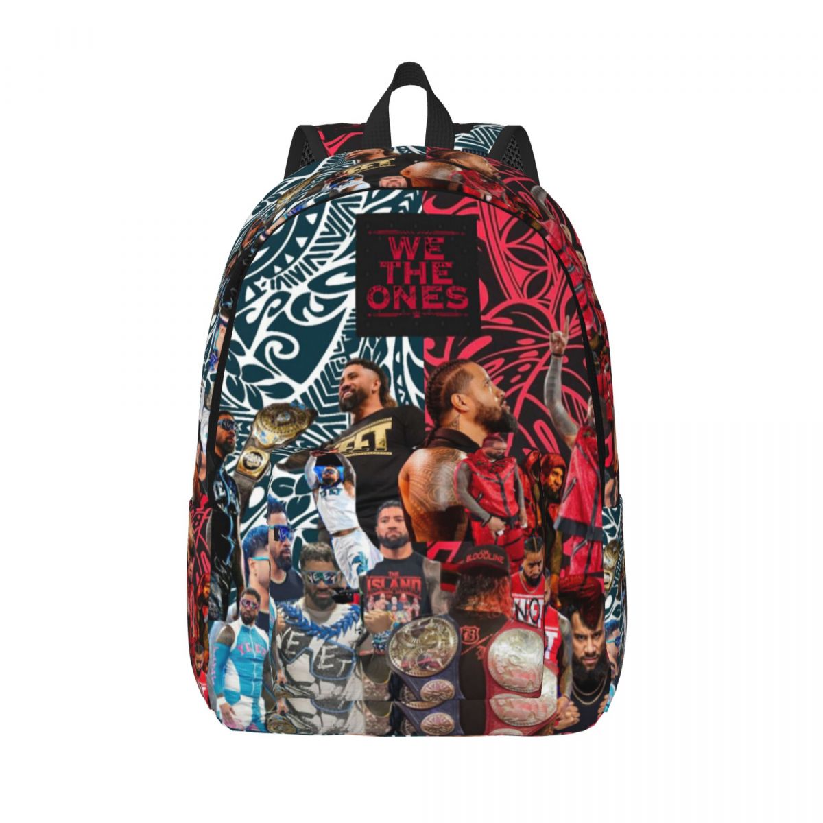 Custom Jey Uso Yeet Classics Canvas Backpack for Men Women School College Students Bookbag Fits 15 Inch Laptop Bags