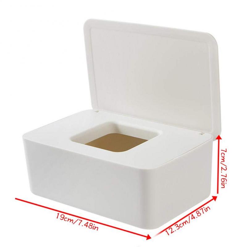 Servietboks vådservietter dispenserholder tør våd tissuepapir æske servietter servietopbevaringsboks holder beholder  mj80611