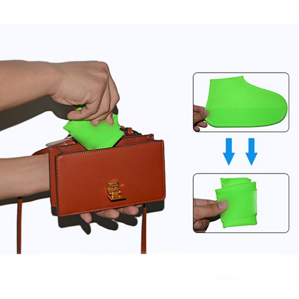 Waterdichte overschoenen voor fietsen, regen, herbruikbaar, siliconen, elastisch, antislip, bescherming voor buiten  hb88