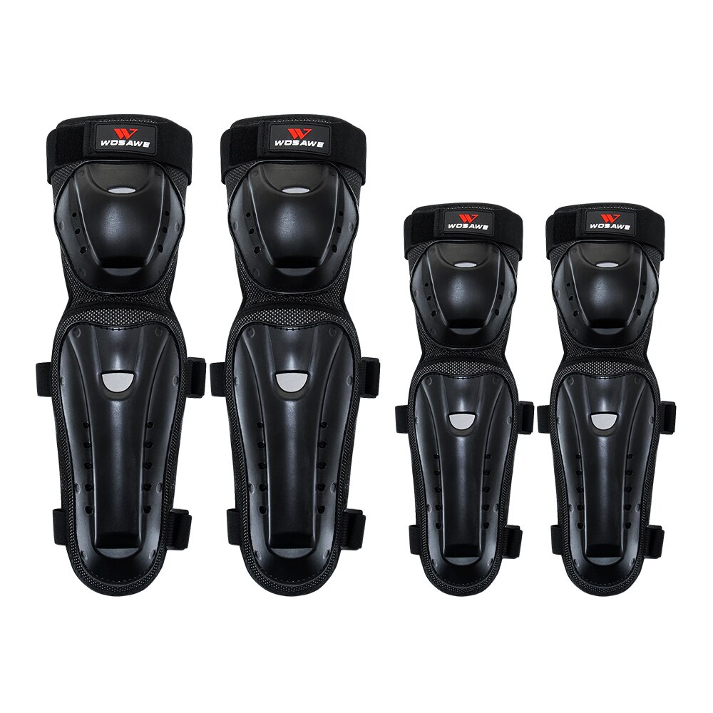 WOSAWE Motorcycle Knee Pad Men Protective Gear Knee Gurad Knee Protector Rodiller Equipment Gear Motocross Joelheira Moto: set - 1