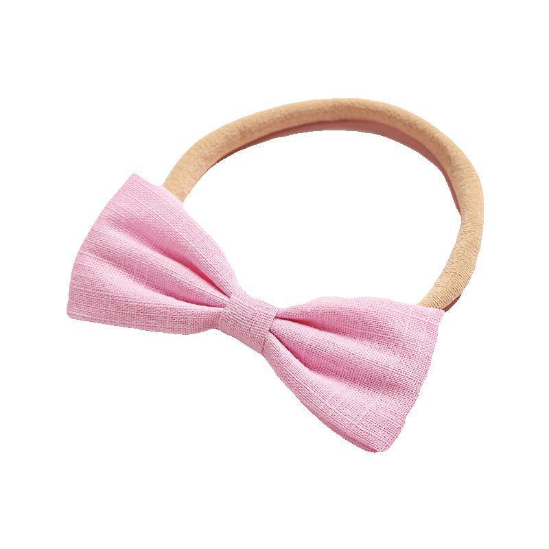 6Pcs/Set Baby Girls Headband Multi Colors Bow Knot Head Bandage Kids Toddlers Headwear Hair Band Infant baby hair accessories