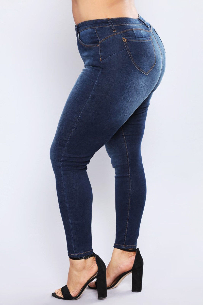 jean Femme grande taille 5XL taille haute jean dégradé Denim dames jean Femme Push Up maman jean fleur pantalon élastique