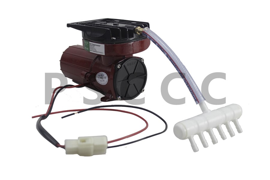 HAILEA ACO-003 DC 12V 25W Permanent Electromagnetic Air Compressor for Hydroponics Pond Aquarium Fish Tank Oxygen Air Pump