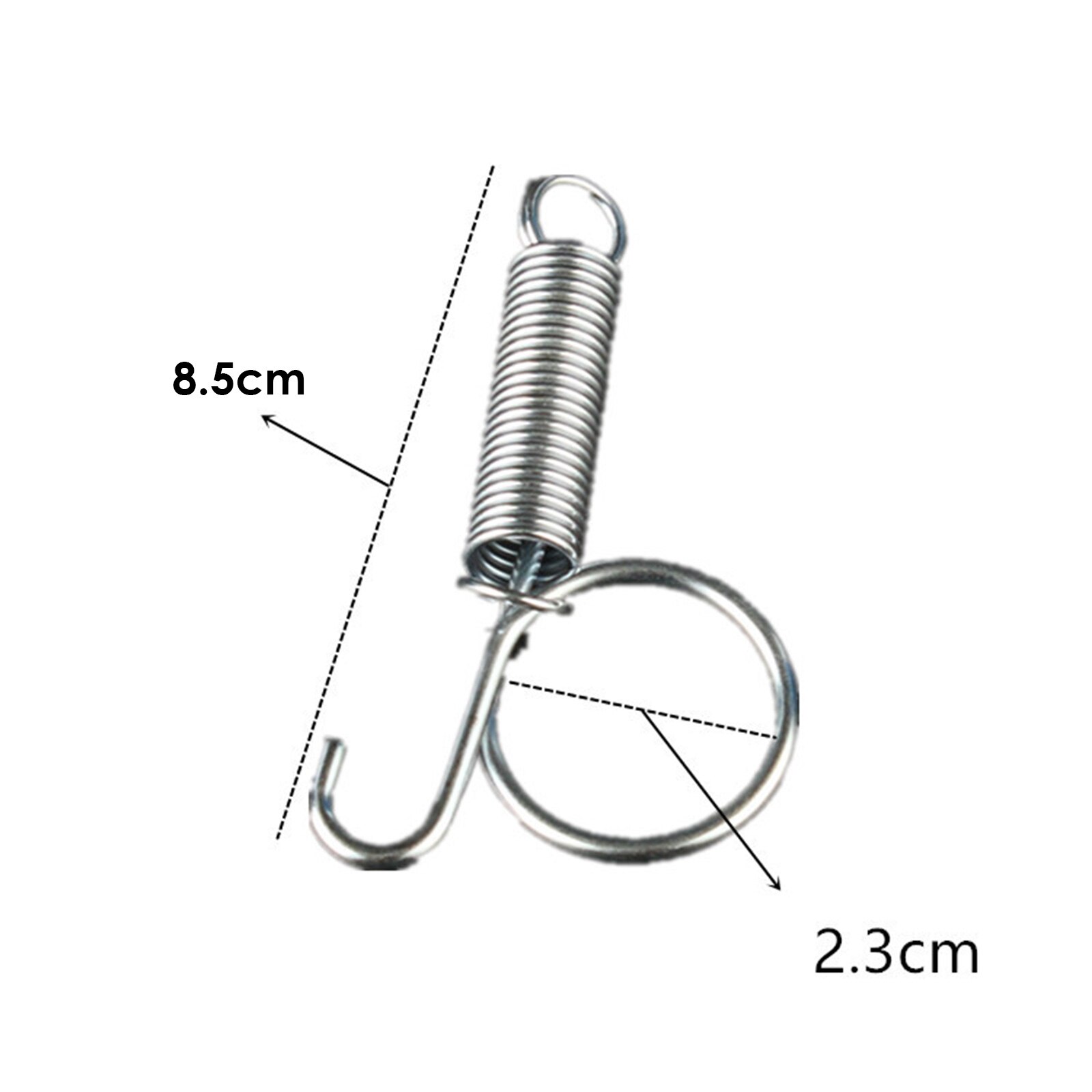 20pcs Spring Latch for Pet Cage Door Metal Finger Spring Latch Hook for Fixing Rabbit Birds Rodents Hamster Cage Door