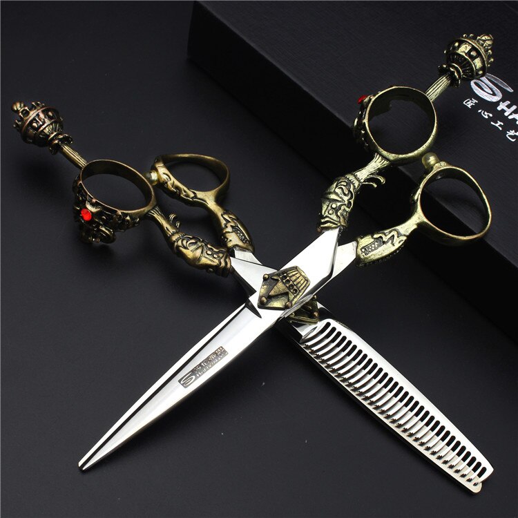 5.5/6/7 Inch Pet Scissors Dog Grooming Scissors for Groomer Japan Cutting Shears Sharp Edge Animals Haircut Logo Engraving