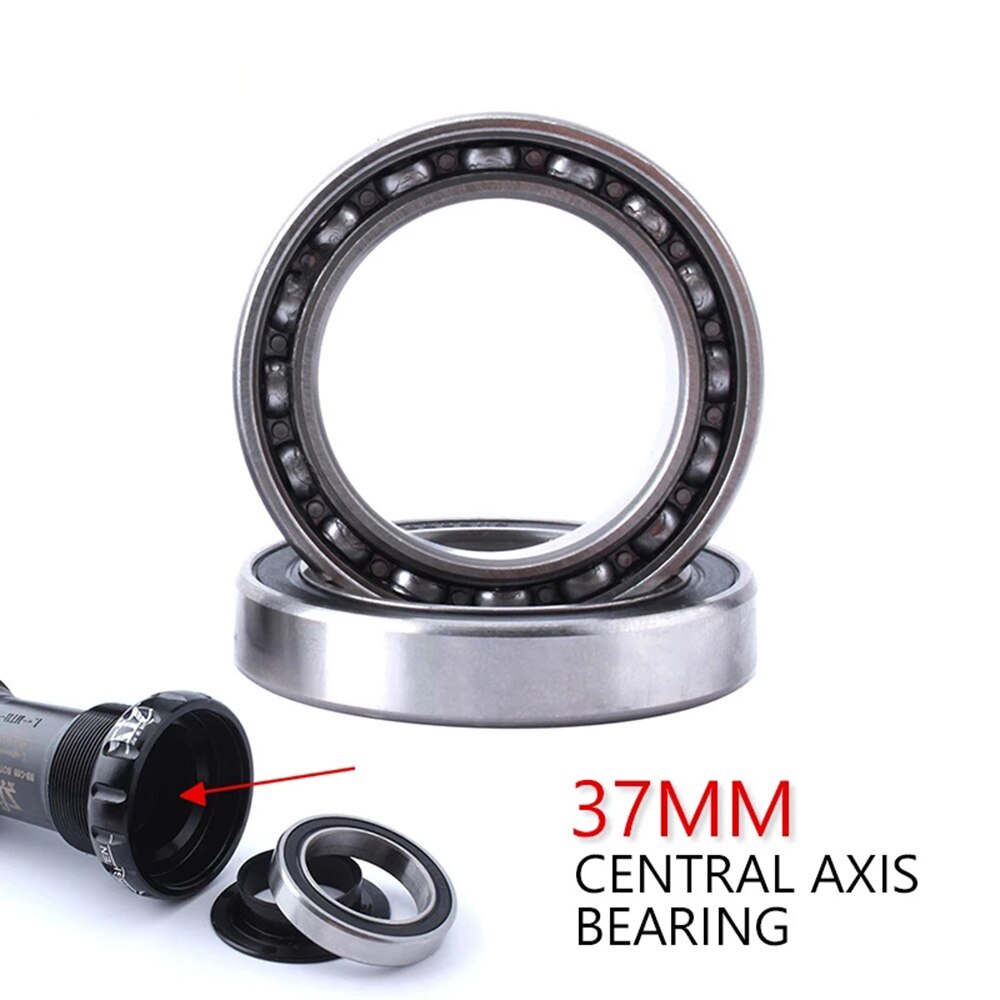 2pcs MTB Bearing Steel Fixed Gear Bicycle Bearing Central Axis Bearing Bottom Bracket Repair Bearings Bike Replace Part