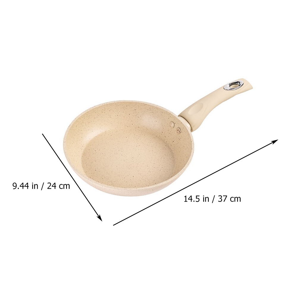 Multi-purpose Frying Pan Kitchen Non-stick Pan Maifan Stone Skillet with Handle