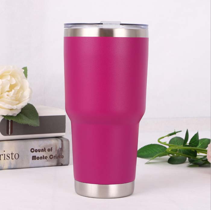 Double Wall Insulation Stainless Steel Tumbler Vacuum Travel Mug Cup Coffee 30oZ Vacuum Flasks: F1