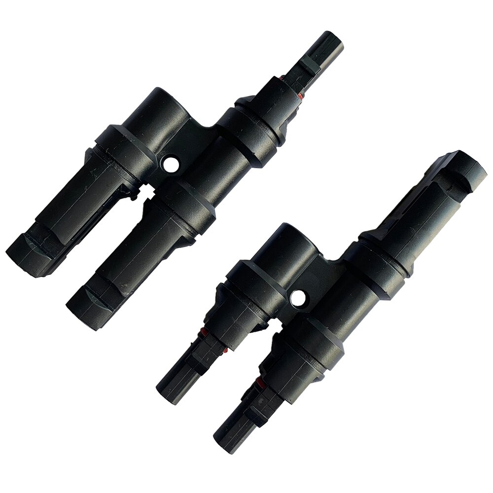 2 til 1 solconnector flerfags solcellekontakt til tilkobling av solcelleanlegg til hann og hun