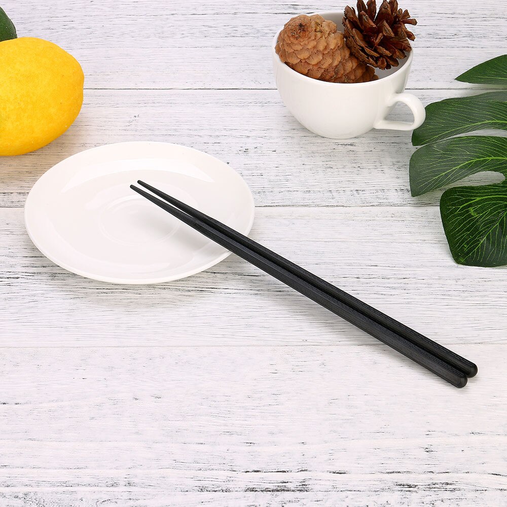 Simple Japanese Chopsticks Alloy Non-Slip Chopsticks Sushi Chop Sticks Set Japanese: E