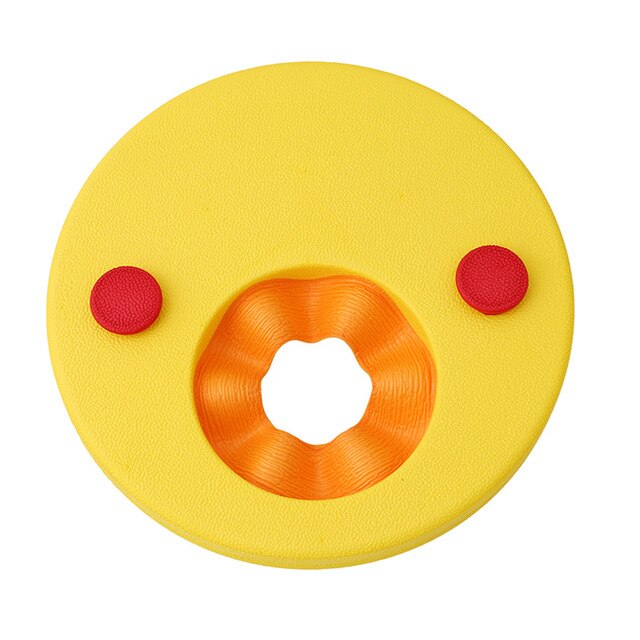 1 PC High Buoyancy Soft Baby Swimming Pool Swimming Armbands Learning Swimming Ring Eva Arm Floating Material: Yellow