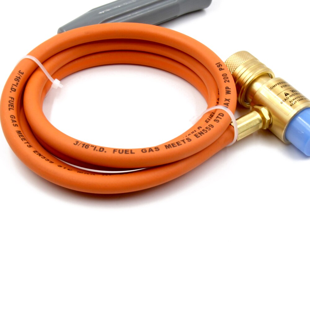 KKMOON Mapp Welding Propane Torch with Self Ignition Trigger and 1.5m Hose Fit for BBQ Food Heating Soldering